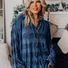 French Feelings Velvet Button Up Curves Image - 1