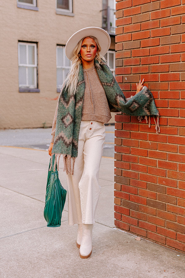 Sonoma Breeze Scarf  in Hunter Green Image - 2