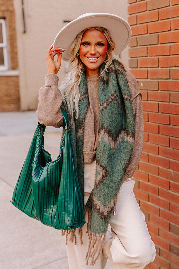 Sonoma Breeze Scarf  in Hunter Green Image - 1