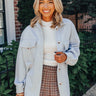 Cozy Daydream Jacket in Sky Blue Image - 1