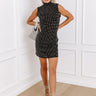 NYC Lights Rhinestone Mini Dress Image - 1