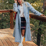 London Lookout Denim Trench Coat Image - 1