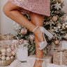 The Candace Rhinestone Heel In Silver Image - 1