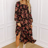 Hand In Hand Through It All Floral Midi Image - 1