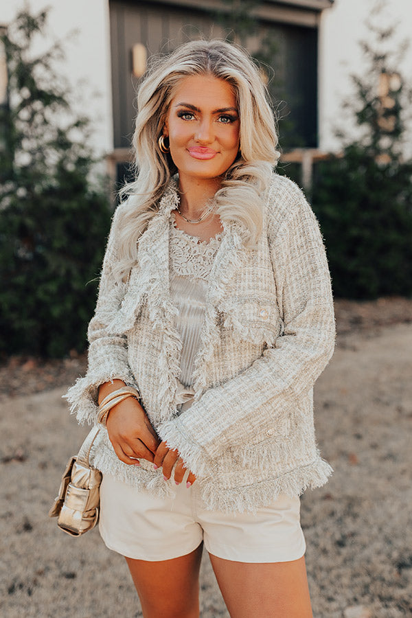 Prosecco Splash Tweed Jacket