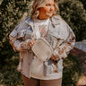Fall Latte Denim Jacket Curves Image - 1