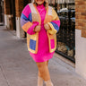 Fall Sunset Knit Cardigan Curves Image - 1