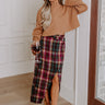 Romantic Playlist Plaid Skirt Image - 1