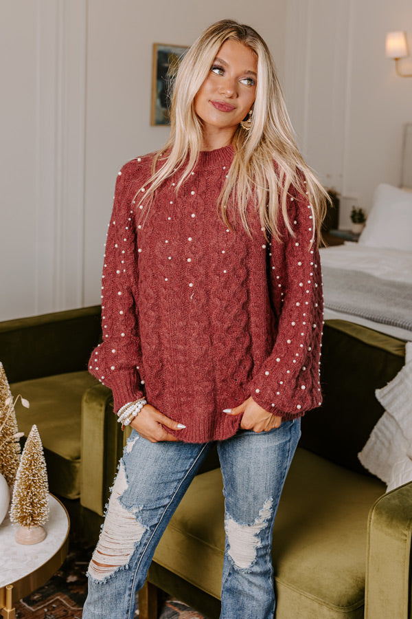 Sending Love To You Embellished Sweater Image - 2