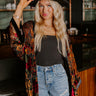 Romantic Playlist Velvet Burnout Duster Image - 1