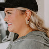 Stop Time Hoop Earrings Image - 1