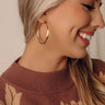 Flirty Nature Hoop Earrings Image - 1