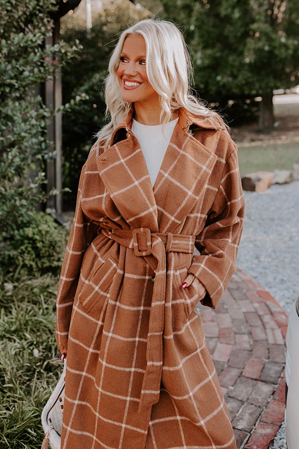 So Plaid You're Mine Coat Image - 2