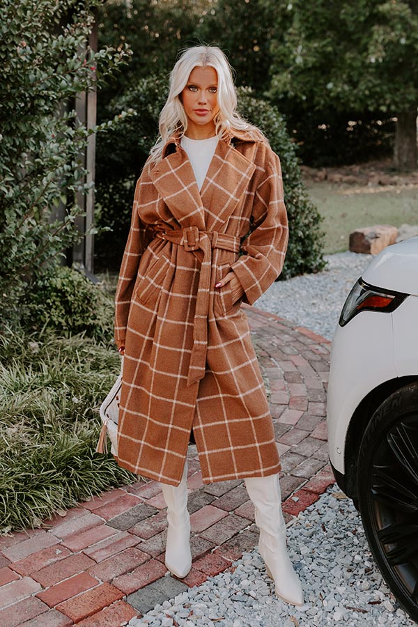 So Plaid You're Mine Coat Image - 3