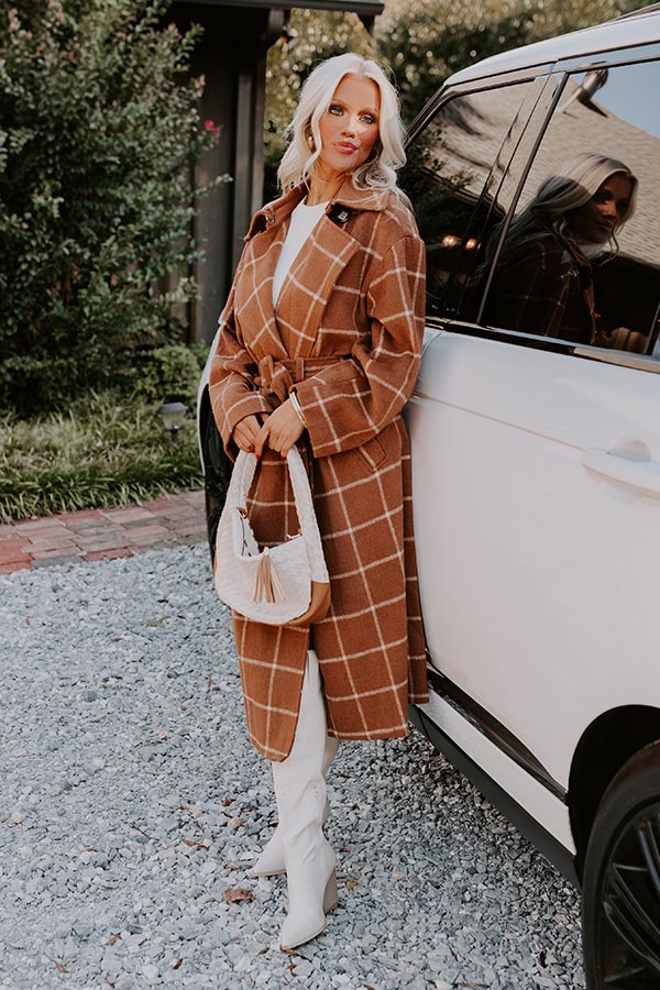 So Plaid You're Mine Coat Image - 5