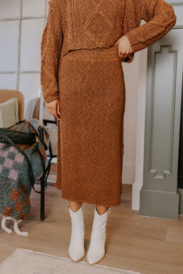 Wine Tasting Knit Sweater Skirt Image - 2