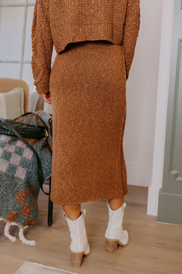 Wine Tasting Knit Sweater Skirt Image - 3