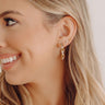 Modern Muse Hoop Earrings Image - 1