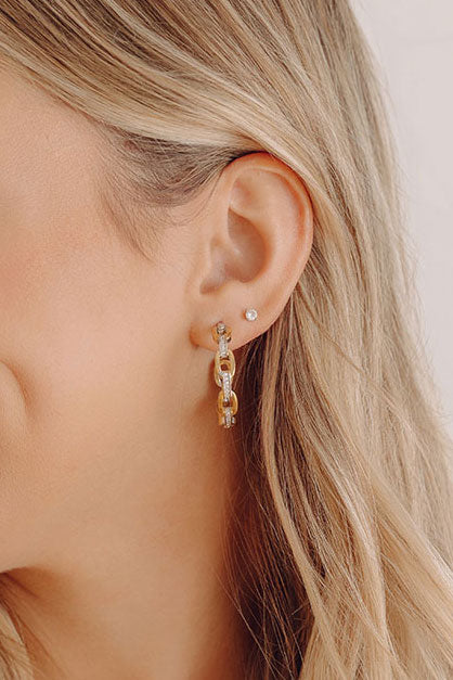 Modern Muse Hoop Earrings Image - 1