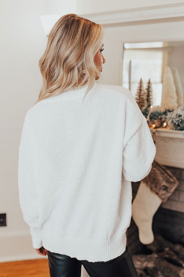 Merry Sequin Sweater Image - 4