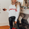 Merry Sequin Sweater Image - 1