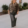 Roman Holiday Velvet Top In Martini Olive Curves Image - 1