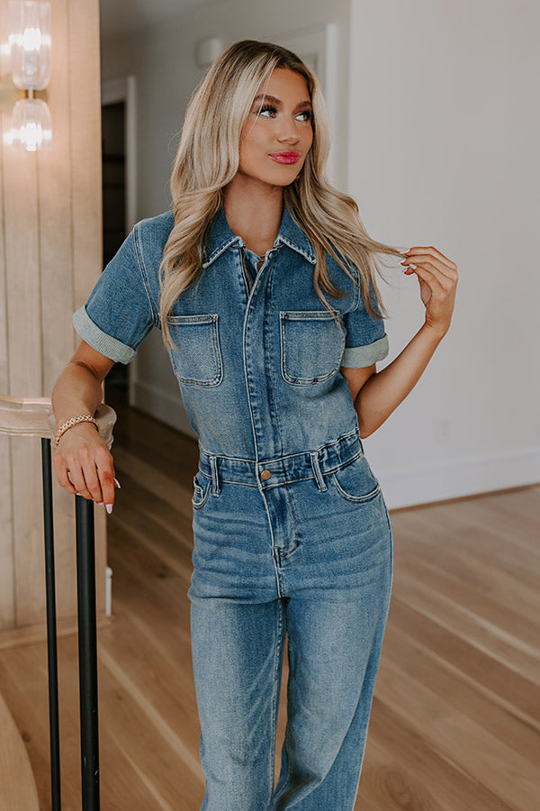 Judy Blue The Lyla Denim Jumpsuit Image - 2
