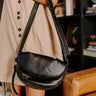 Early Start Faux Leather Crossbody In Black Image - 1