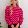 Heart In The Clouds Knit Sweater Image - 1