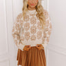 Bloom With A View Knit Sweater In Iced Mocha Image - 1