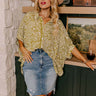 Daylight Mix Button Up In Lime Curves Image - 1