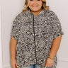 Daylight Mix Button Up In Black Curves Image - 1