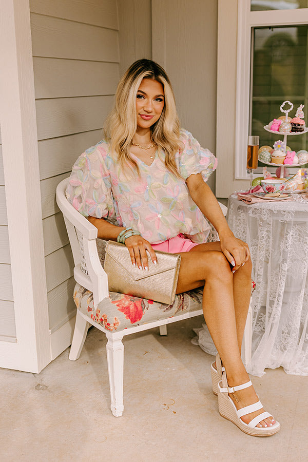 Floral Era Shift Top Image - 2