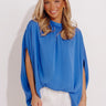 With You Always Shift Top in Blue Image - 1