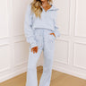 Coffee Run Cutie Straight Leg Pants in Sky Blue Image - 1