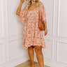 Seeking The Shore Paisley Shift Dress Curves Image - 1