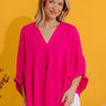 Sun-Kissed Sands Shift Top In Fuchsia Image - 1