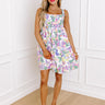 Feeling Butterflies Floral Romper in Orchid Image - 1