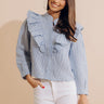 Dreaming Of Stripes Linen Top Image - 1