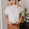 Chic Moment Knit Top in Ivory Image - 1