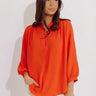 Casual Moment Shift Top in Tangerine Image - 1