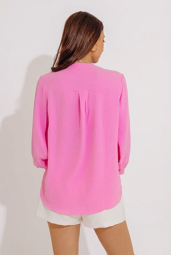 Casual Moment Shift Top in Tangerine Image - 5