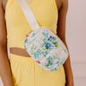 Floral Era Quilted Fanny Pack in Cream Image - 1