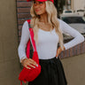 Sassy and Chic Top in White Image - 1