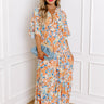 Blossom Breeze Floral Maxi In Persimmon Image - 1