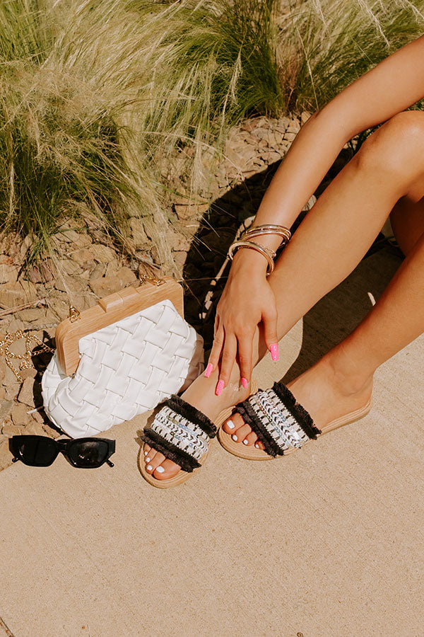 The Rylie Sandal In Black Image - 1