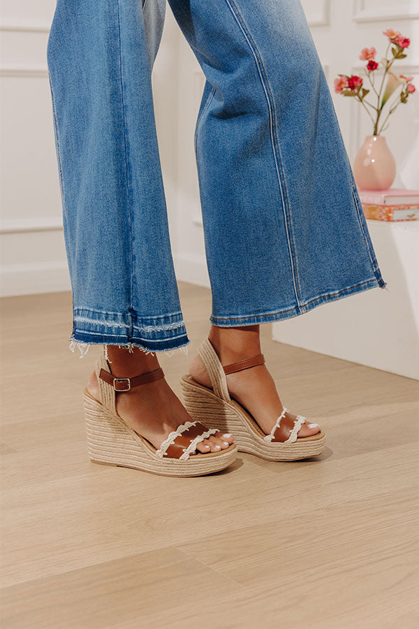 The Avery Wedge In Brown