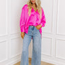 Just USA Roxanne High Waist Straight Leg Jean in Medium Wash Image - 1
