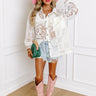 Bohemian Bliss Crochet Button Up Image - 1