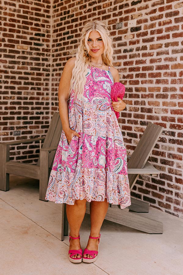 Sassy Statement Paisley Midi Curves Image - 1
